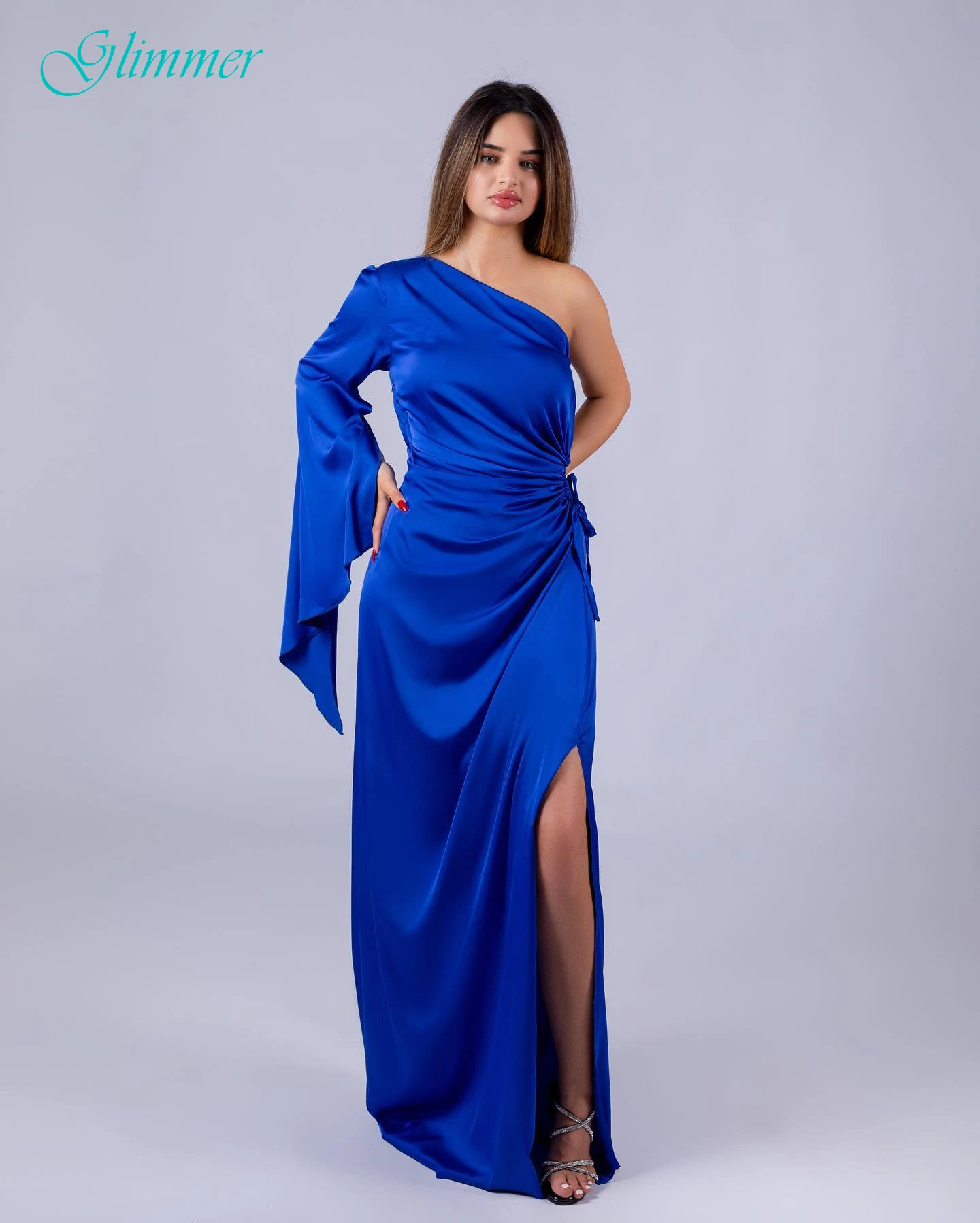 Customized Straight One Shoulder Elegant Formal Evening Dress Fashion Temperament Party Dress Delicate High Quality Prom Dress
Customized Straight One Shoulder Elegant Formal Evening Dress Fashion Temperament Party Dress Delicate High Quality Prom Dress