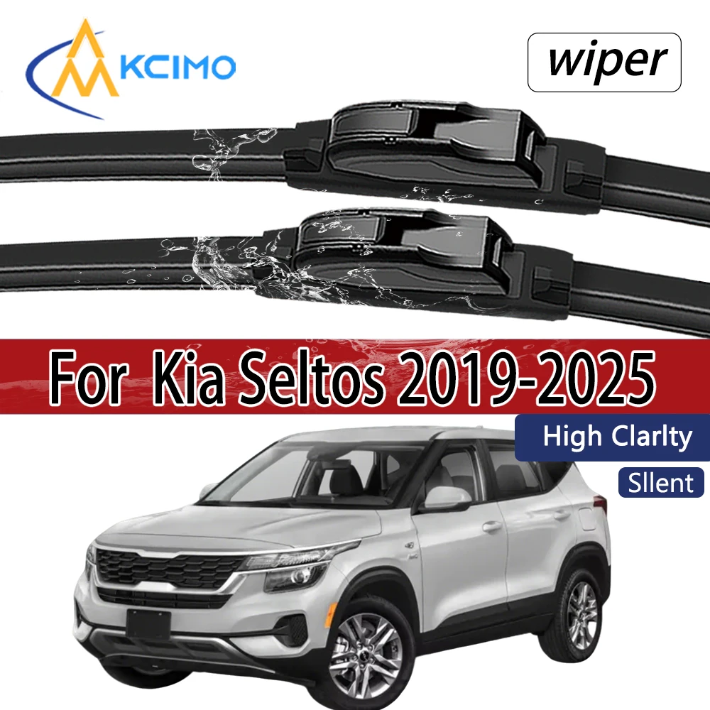 Для Kia Seltos 2019-2025 щетки стеклоочистителя переднего стекла 2 шт. аксессуары для окон ветрового стекла
Для Kia Seltos 2019-2025 щетки стеклоочистителя переднего стекла 2 шт. аксессуары для окон ветрового стекла
