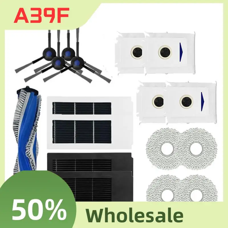 Комплект запчастей Benchmade Quality из 17 предметов для робота-пылесоса Ecovacs Deebot X2S: основная и боковые щетки, HEPA-фильтр, салфетки для влажной уборки, мешки для сбора пыли (набор для замены)
Комплект запчастей Benchmade Quality из 17 предметов для робота-пылесоса Ecovacs Deebot X2S: основная и боковые щетки, HEPA-фильтр, салфетки для влажной уборки, мешки для сбора пыли (набор для замены)