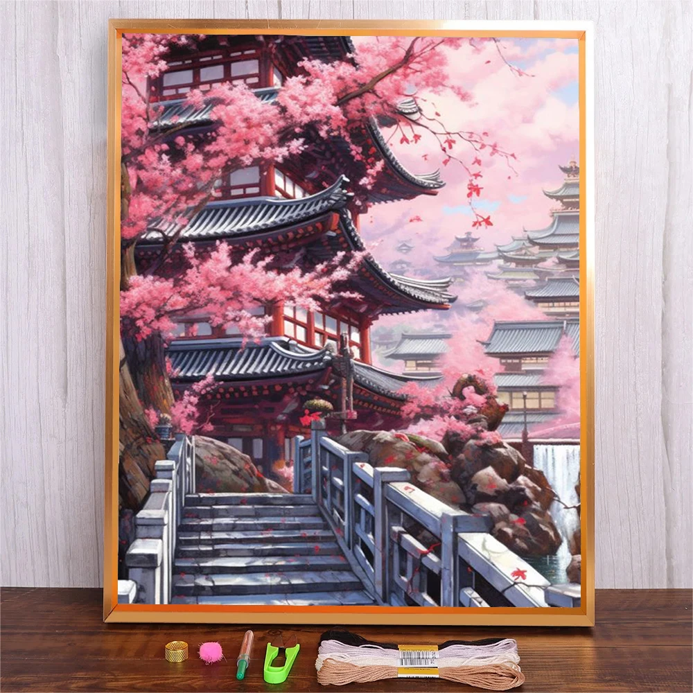 30*40cm Full Printed Canvas Landscape DIY Embroidery Kit Scenic Pattern 11CT Printing Cross Stitch Kit Crafts Handicraft Gift
30*40cm Full Printed Canvas Landscape DIY Embroidery Kit Scenic Pattern 11CT Printing Cross Stitch Kit Crafts Handicraft Gift
