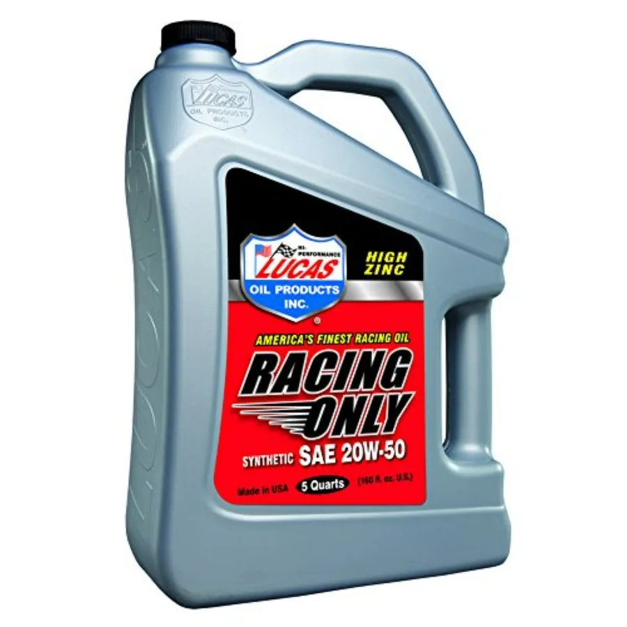 Racing 20W50 Motor Oil 5 qt P/N for High-Performance Engines Synthetic Blend Red Advanced Protection and Smooth Operation
Racing 20W50 Motor Oil 5 qt P/N for High-Performance Engines Synthetic Blend Red Advanced Protection and Smooth Operation