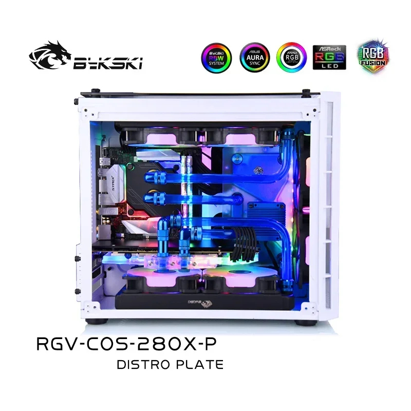 Bykski RGV-COS-280X-P,Distro Plate For Corsair 280X Case,MOD Water Cooling Kit Waterway Board Reservoir For Computer CPU GPU 
Bykski RGV-COS-280X-P,Distro Plate For Corsair 280X Case,MOD Water Cooling Kit Waterway Board Reservoir For Computer CPU GPU