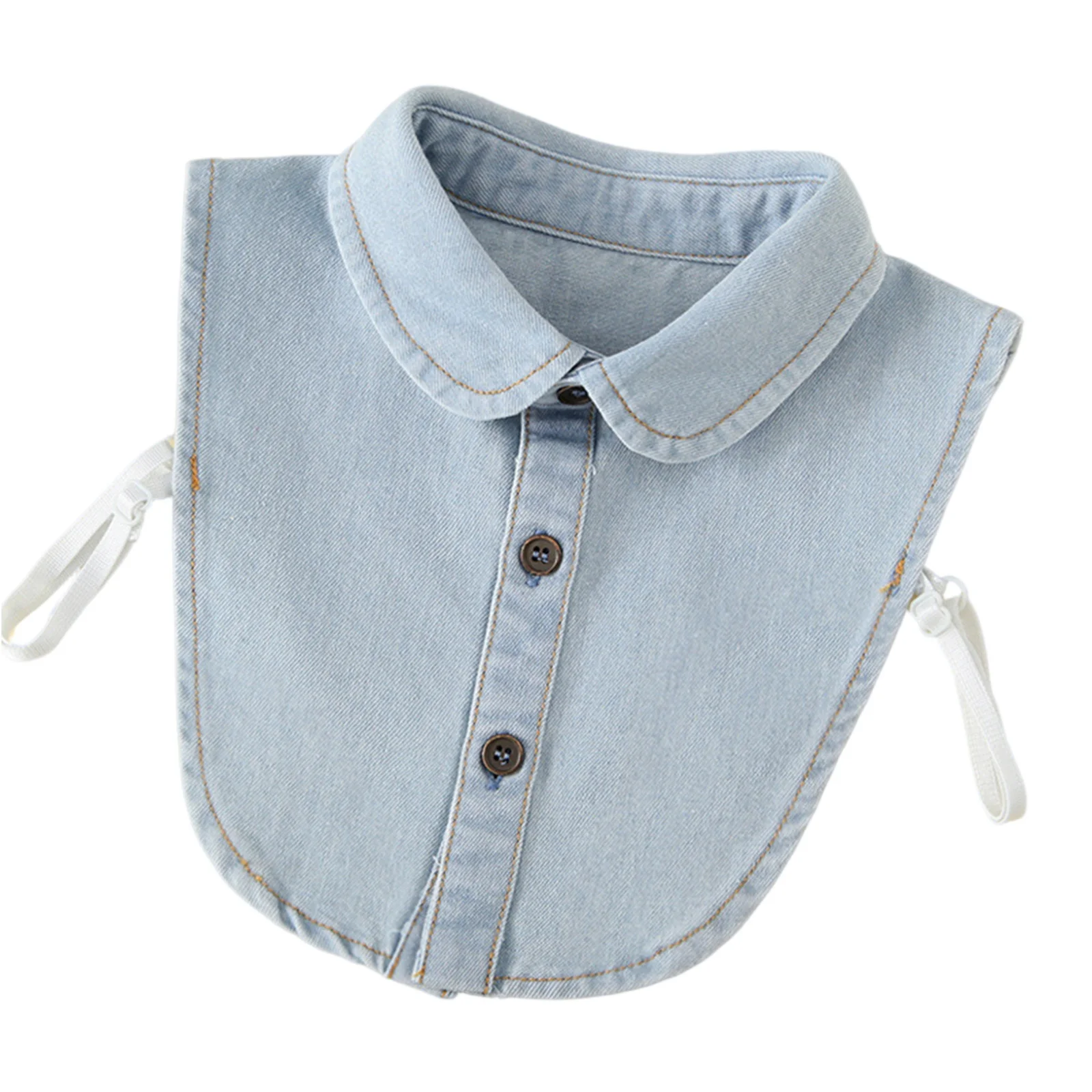 Children's Versatile Cotton Denim Fake Collar Casual Button Down Top Fashionable Accessories for Boys and Girls Daily Wear
Children's Versatile Cotton Denim Fake Collar Casual Button Down Top Fashionable Accessories for Boys and Girls Daily Wear