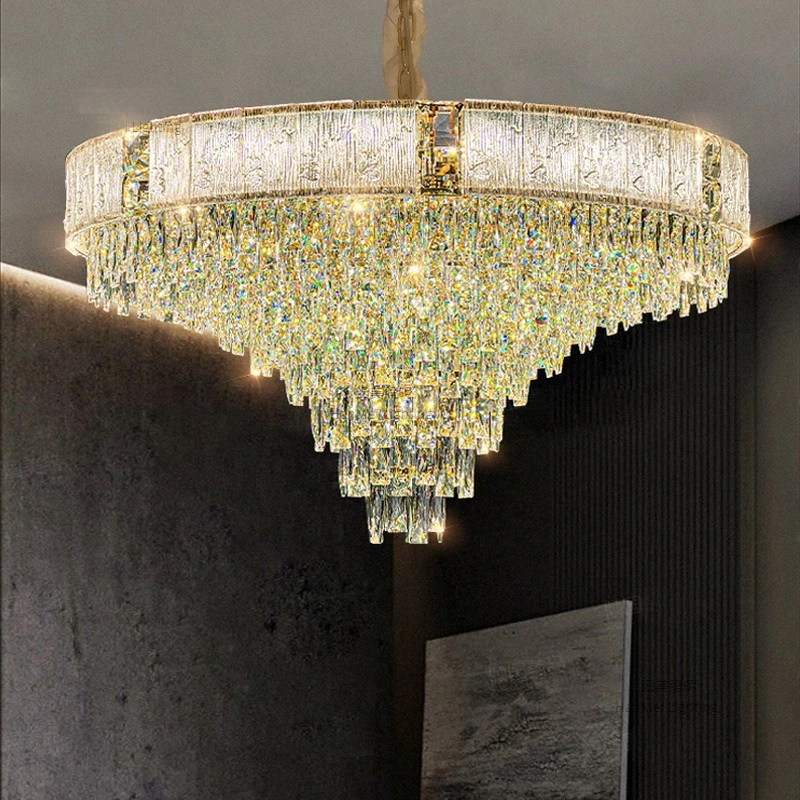 Modern Luxury Crystal Chandelier Ceiling Pendant Light For Living Dining Room Restaurant Hotel Lobby Villa Glass
Modern Luxury Crystal Chandelier Ceiling Pendant Light For Living Dining Room Restaurant Hotel Lobby Villa Glass