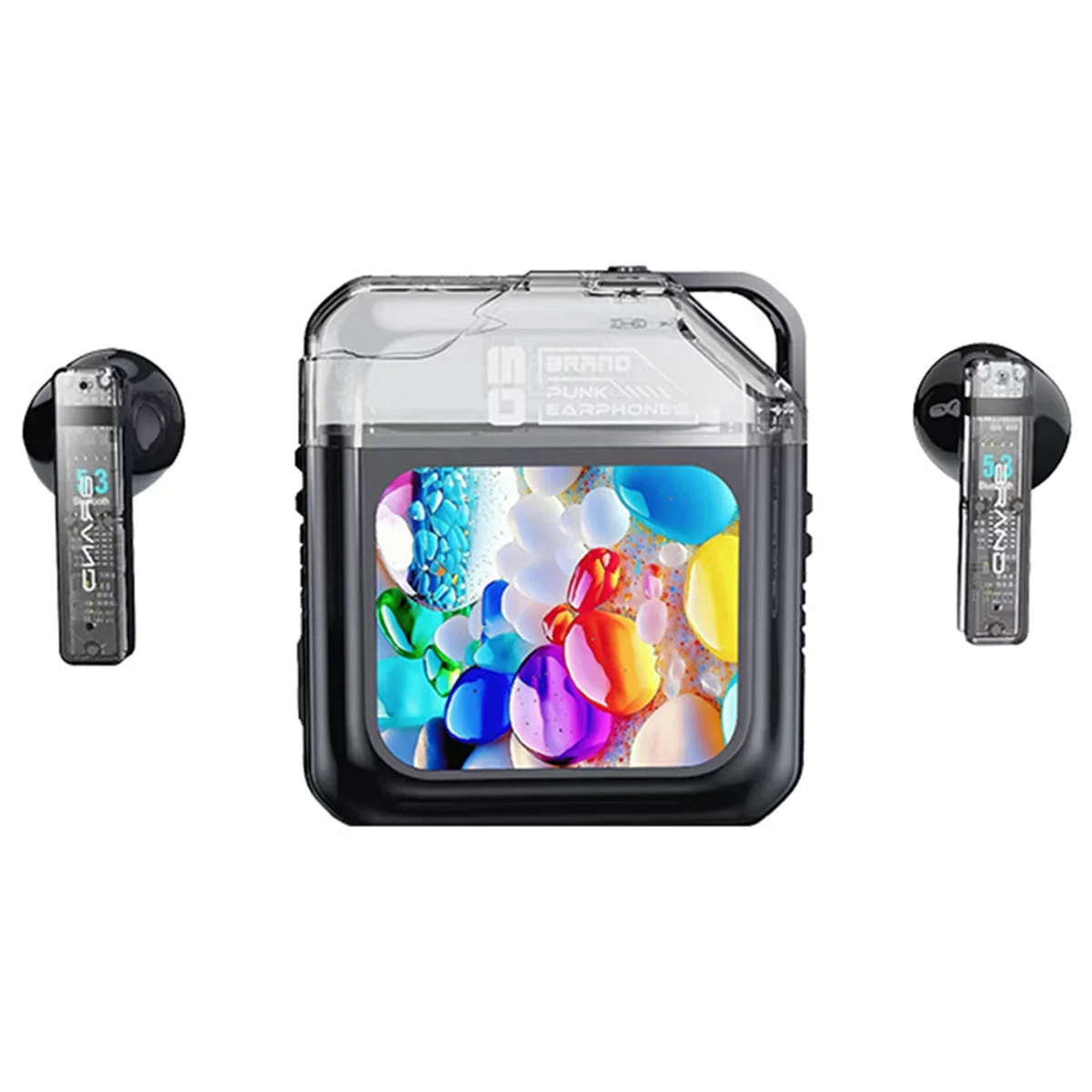 ABDX-LED Full-Color Touch Screen Bluetooth Earphones Active Noise Reduction True Wireless Smart ANC Headphones
ABDX-LED Full-Color Touch Screen Bluetooth Earphones Active Noise Reduction True Wireless Smart ANC Headphones