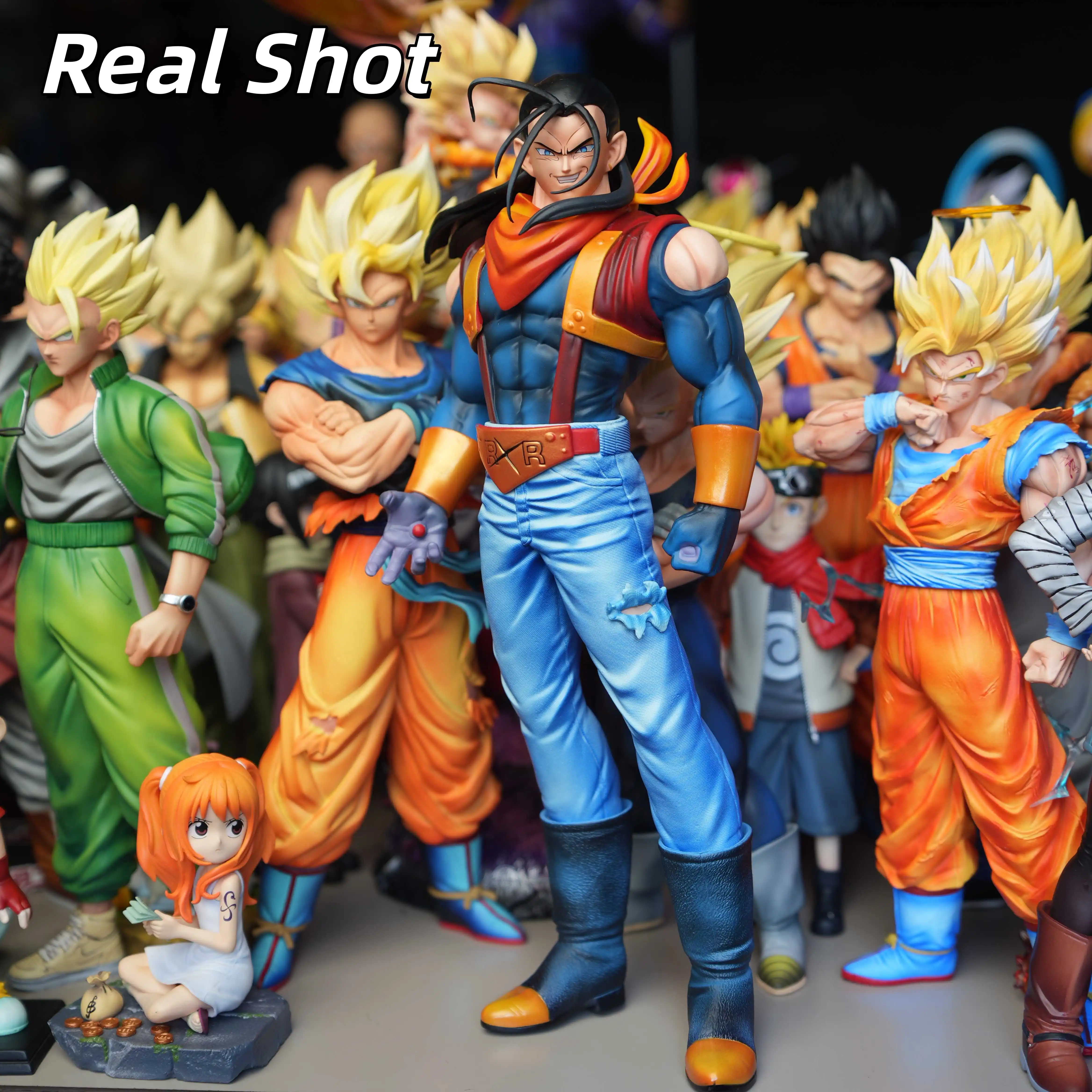 【HY STUDIO】33.5cm/13.19in Anime Dragon Ball GT Figure Super 17 Figure PVC Super Android 17 Action Figure Collection Model Toys
【HY STUDIO】33.5cm/13.19in Anime Dragon Ball GT Figure Super 17 Figure PVC Super Android 17 Action Figure Collection Model Toys