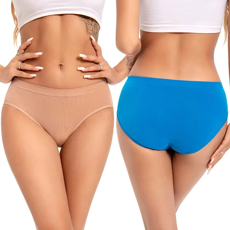 Women's Panties Low-Rise Sexy Seamless Briefs Non-Restrictive Skin Friendly Breathable Butt Lifting Women Underwear
Women's Panties Low-Rise Sexy Seamless Briefs Non-Restrictive Skin Friendly Breathable Butt Lifting Women Underwear