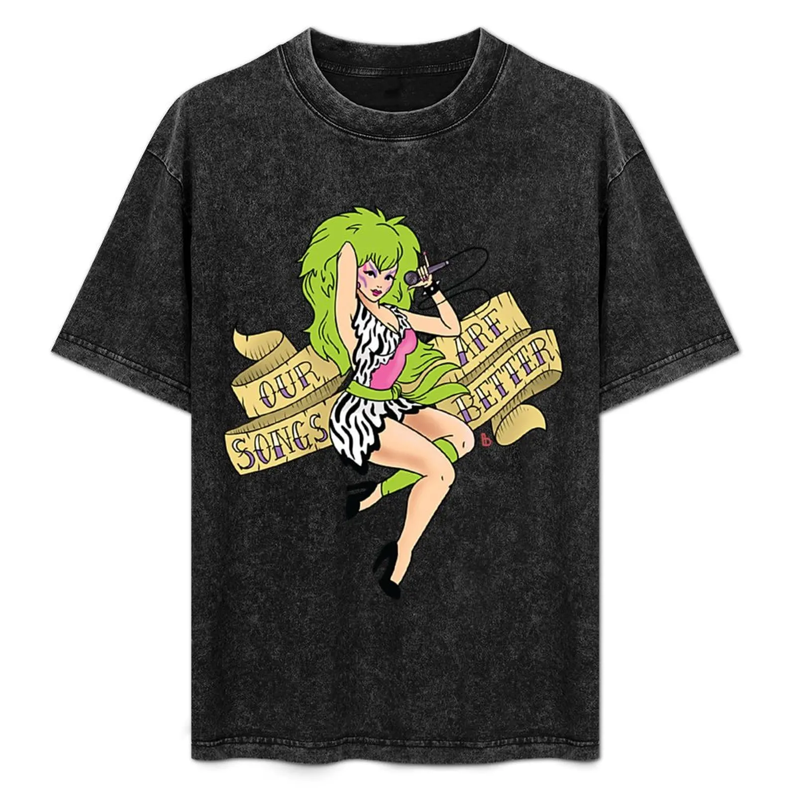Our Songs are Better! Pizzazz Pinup T-Shirt Summer Festival T-Shirt
Our Songs are Better! Pizzazz Pinup T-Shirt Summer Festival T-Shirt