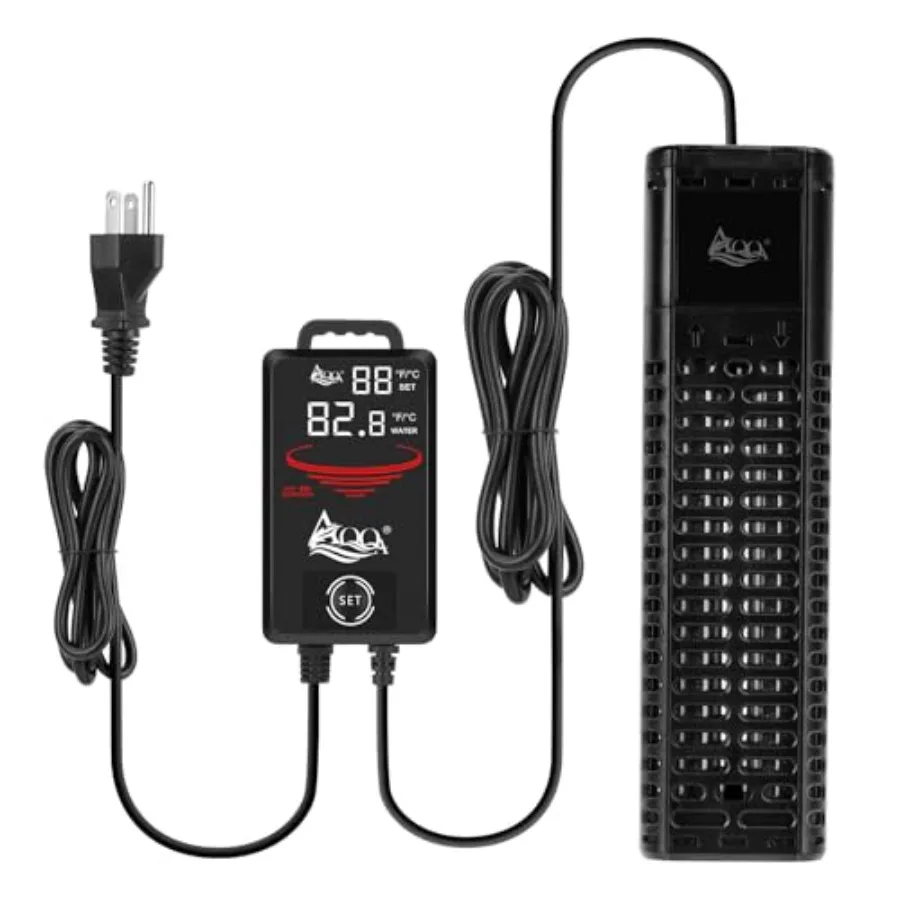 Aquarium Heater 1200W Submersible Fish Tank Heater for 155-265 Gallon Intelligent Digital Aquarium Heater with Over-Temperature
Aquarium Heater 1200W Submersible Fish Tank Heater for 155-265 Gallon Intelligent Digital Aquarium Heater with Over-Temperature