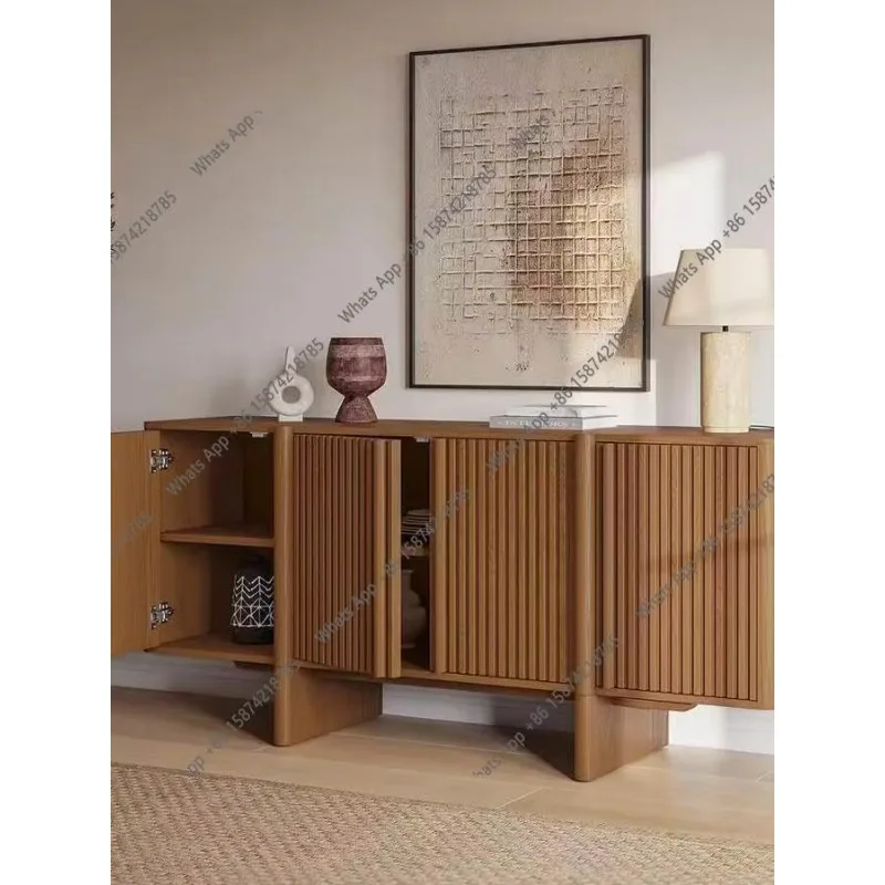 X65 French Solid Wood Designer Creative Wall Dining Side Cabinet Living Room Storage Simple Corridor Entrance Cabinet Decoration
X65 French Solid Wood Designer Creative Wall Dining Side Cabinet Living Room Storage Simple Corridor Entrance Cabinet Decoration