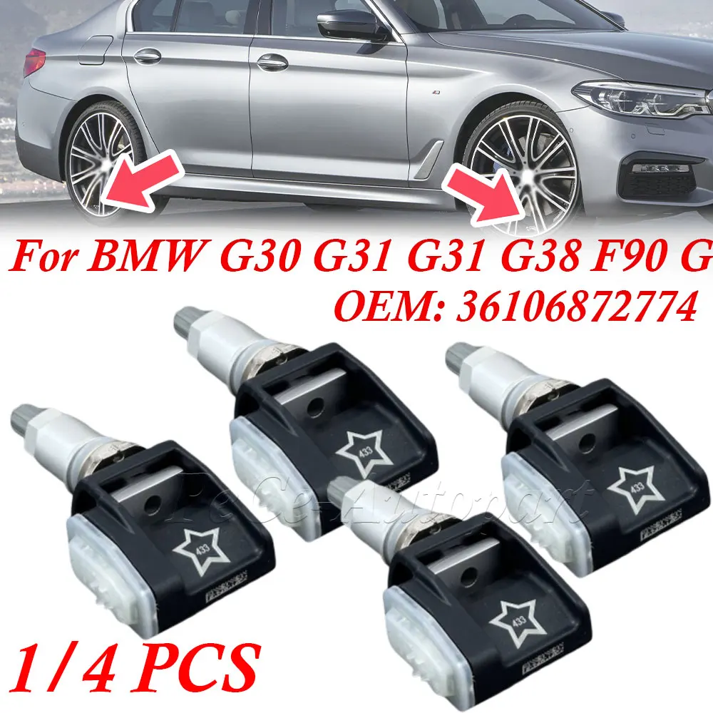1/4 шт. 433 МГц датчик давления в шинах для BMW для Mercedes-Benz E-Class w213 CLS 36106872774 36106887140 0009052102 A0009052102
1/4 шт. 433 МГц датчик давления в шинах для BMW для Mercedes-Benz E-Class w213 CLS 36106872774 36106887140 0009052102 A0009052102