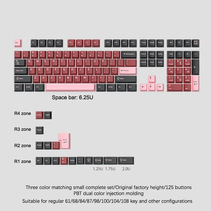 126 клавиш Double Shot Keycap PBT Cherry Механическая игровая клавиатура для MX Switch Keycap GMK67 GMK87 GMK61 Игровая клавиатура Key Cap
126 клавиш Double Shot Keycap PBT Cherry Механическая игровая клавиатура для MX Switch Keycap GMK67 GMK87 GMK61 Игровая клавиатура Key Cap