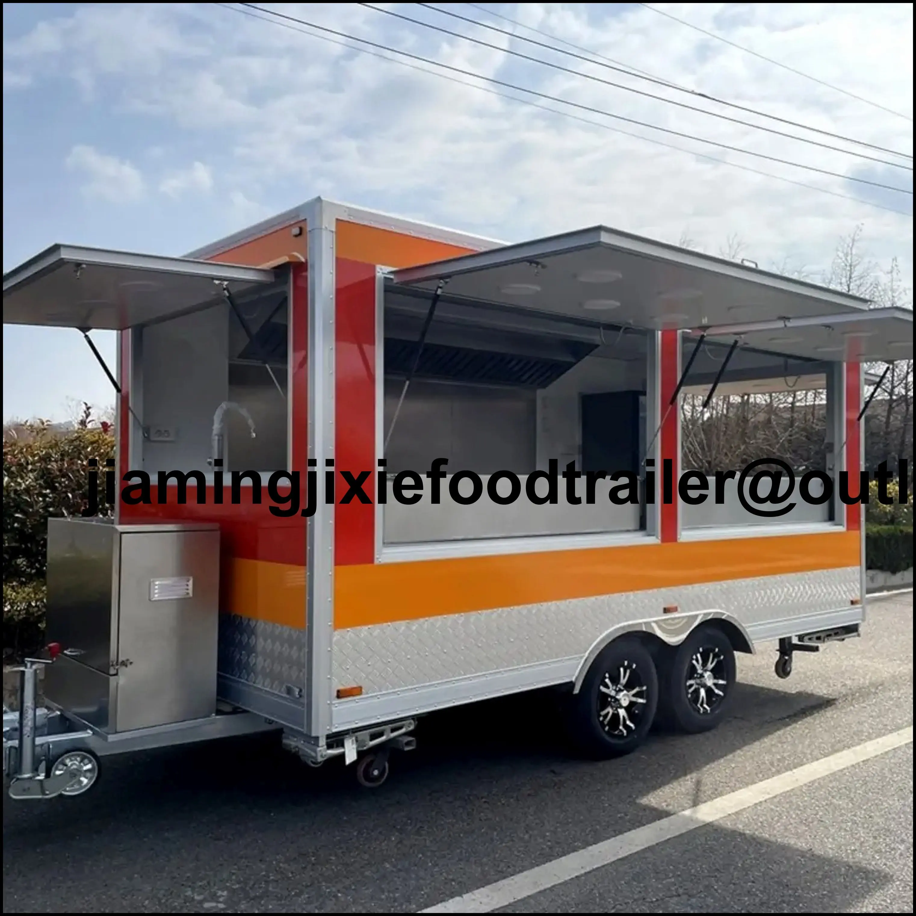 BBQ Food Trailer Food Vending Van Catering Fully Equipped Food Concession Trailer for Sale
BBQ Food Trailer Food Vending Van Catering Fully Equipped Food Concession Trailer for Sale