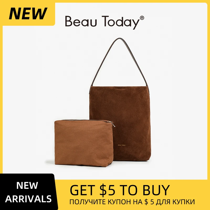 BEAUTODAY Shoulder Bags Handbags Set 2 in 1 Women Cow Suede Leather Large Capacity Solid Ladies Composite Bags Handmade 62144
BEAUTODAY Shoulder Bags Handbags Set 2 in 1 Women Cow Suede Leather Large Capacity Solid Ladies Composite Bags Handmade 62144