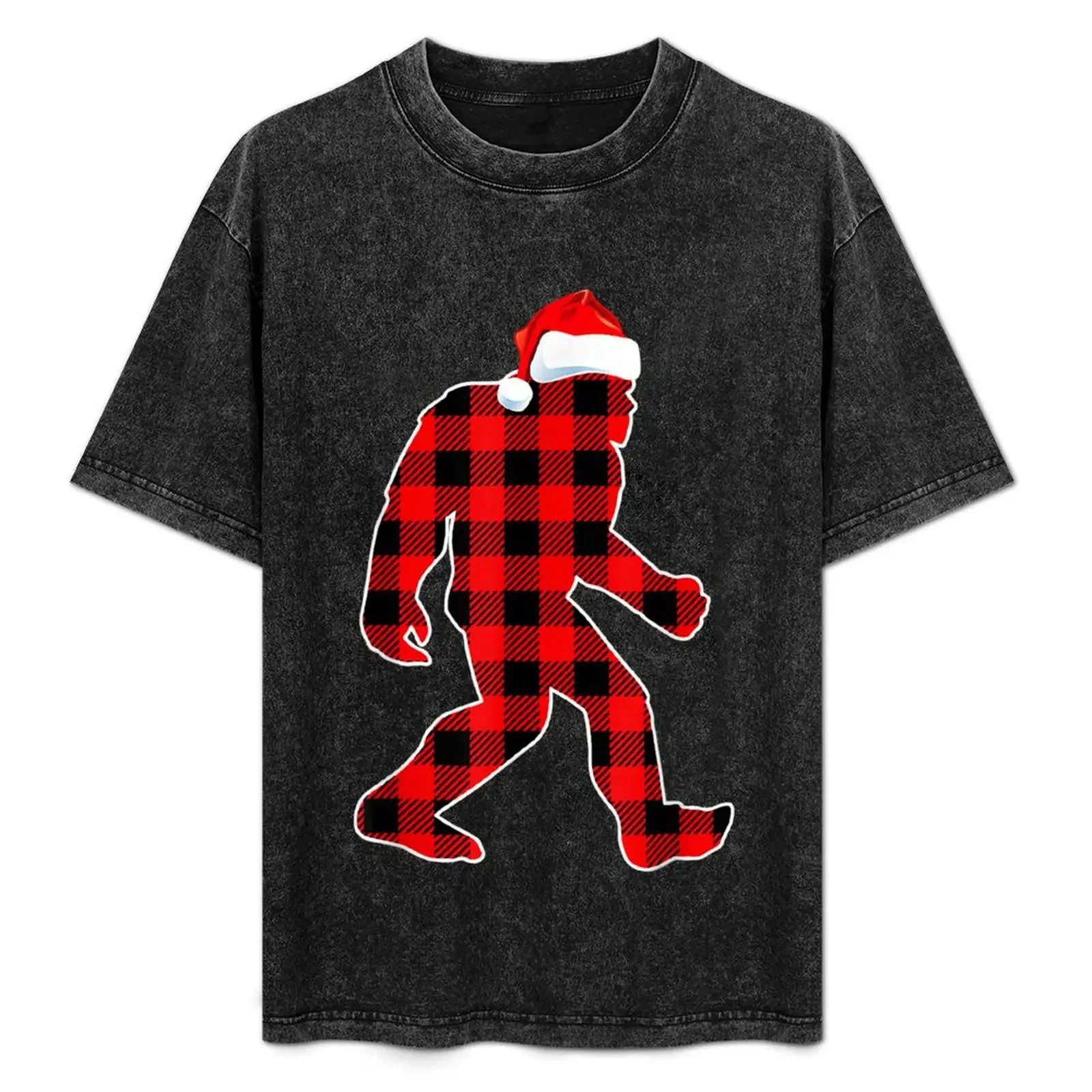 Bigfoot Christmas Sasquatch Santa Believe Red Plaid Pajamas T-Shirt quick-drying black t shirts for men 
Bigfoot Christmas Sasquatch Santa Believe Red Plaid Pajamas T-Shirt quick-drying black t shirts for men