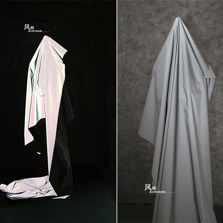 Silver Reflective Fabric Laser Cloth DIY Patches Stage Background Decor Hats Jacket Coat Clothes Designer Fabric
Silver Reflective Fabric Laser Cloth DIY Patches Stage Background Decor Hats Jacket Coat Clothes Designer Fabric
