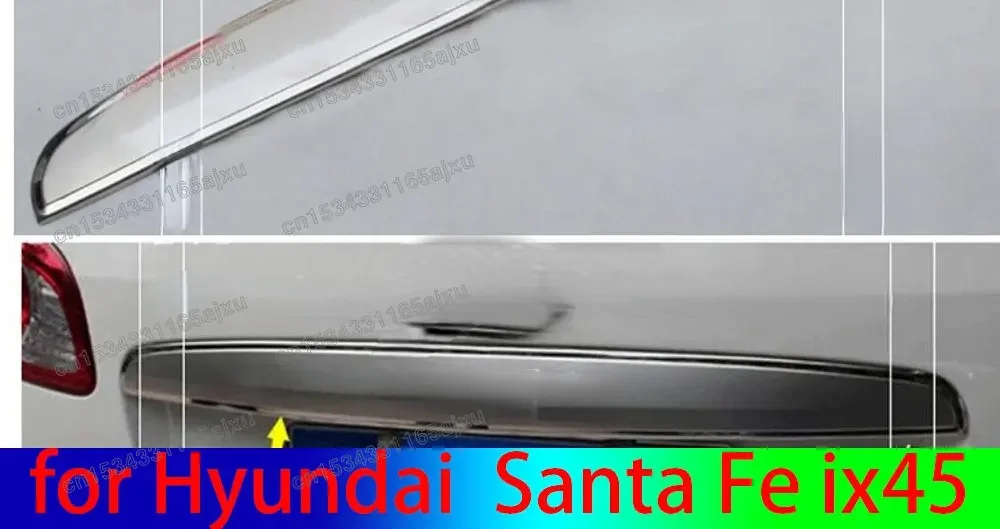High quality stainless steel Rear Trunk Lid Cover Trim for Hyundai Santa Fe ix45 2010 2011 2012
High quality stainless steel Rear Trunk Lid Cover Trim for Hyundai Santa Fe ix45 2010 2011 2012