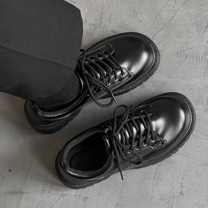 Casual Formal Men's Uniform Shoes Heightening Wear-Resistant Leather Shoes round Toe Low Heel Daily Wear Summer Fashion
Casual Formal Men's Uniform Shoes Heightening Wear-Resistant Leather Shoes round Toe Low Heel Daily Wear Summer Fashion