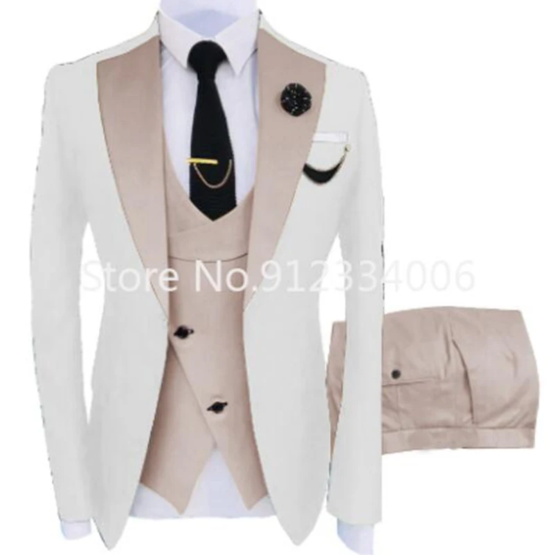Latest Business Formal Suits for Men 2025 Slim Fit Costume Homme Groom Party Wedding 3 Piece Blazer Verde Hombre Terno Masculino
Latest Business Formal Suits for Men 2025 Slim Fit Costume Homme Groom Party Wedding 3 Piece Blazer Verde Hombre Terno Masculino