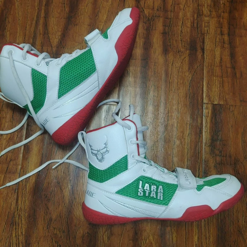 Professional Men Wrestling Shoes Black Green Boxing Shoes for Man Breathable Fighting Shoe Mens Designer Gym Training Shoe
Professional Men Wrestling Shoes Black Green Boxing Shoes for Man Breathable Fighting Shoe Mens Designer Gym Training Shoe