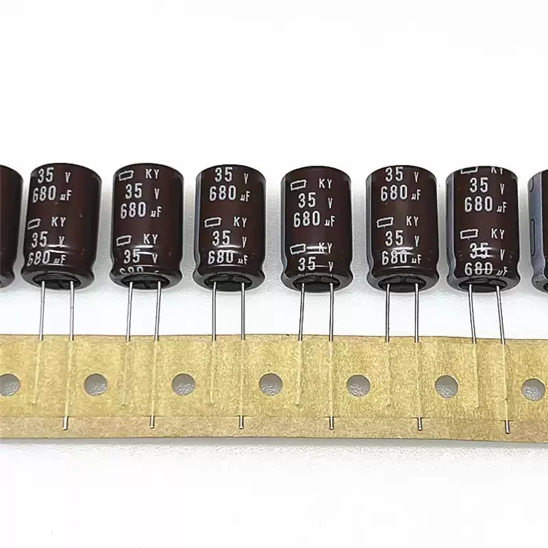 10Pcs/50Pcs NIPPON CHEMI-CON KY Series 35V680uF 12.5X20MM High Frequency Long Life Aluminum Electrolytic Capacitors
10Pcs/50Pcs NIPPON CHEMI-CON KY Series 35V680uF 12.5X20MM High Frequency Long Life Aluminum Electrolytic Capacitors