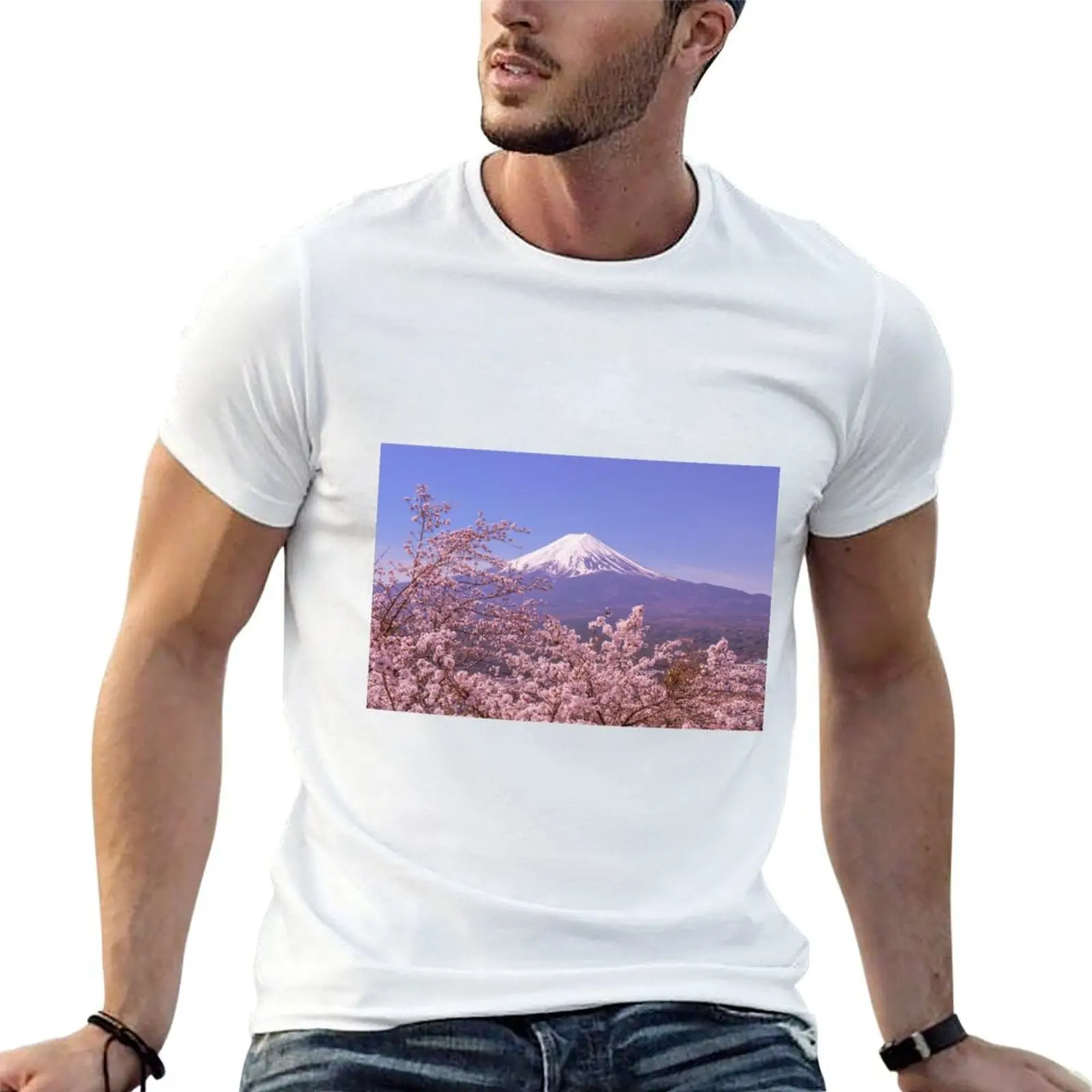 Весенняя футболка Mount Fuji, дизайнерские футболки с принтом для мужчин, мужская футболка, дизайнерская футболка
Весенняя футболка Mount Fuji, дизайнерские футболки с принтом для мужчин, мужская футболка, дизайнерская футболка