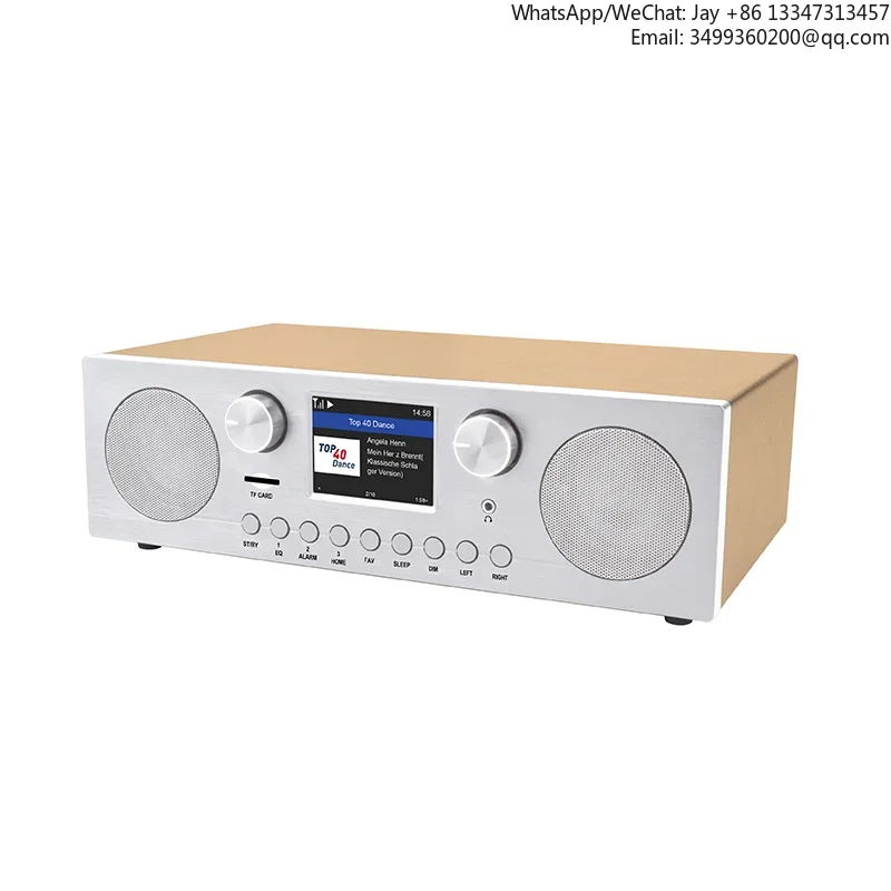 OEM ODM Outdoor Party Portable Speaker CD Player Built-in Bluetooth DAB Waterproof FM Radio Clock Function
OEM ODM Outdoor Party Portable Speaker CD Player Built-in Bluetooth DAB Waterproof FM Radio Clock Function