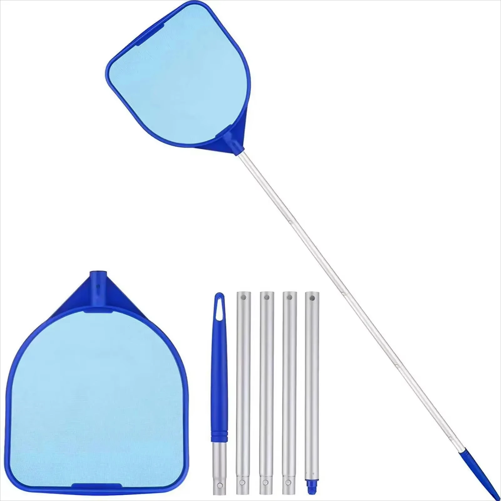 Swimming Pool Net Leaf Skimmer with 5pcs pole,Cleaning Tools Swimming Pool
Swimming Pool Net Leaf Skimmer with 5pcs pole,Cleaning Tools Swimming Pool