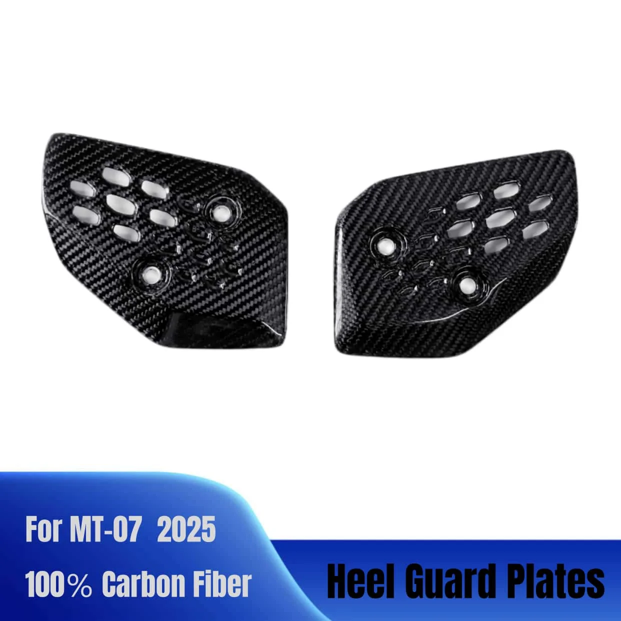 For YAMAHA MT-07 MT07 2025+ NEW 100% 3K Carbon Fiber MT-07 Motorcycle Accessories Heel Plates Guards Footrests
For YAMAHA MT-07 MT07 2025+ NEW 100% 3K Carbon Fiber MT-07 Motorcycle Accessories Heel Plates Guards Footrests
