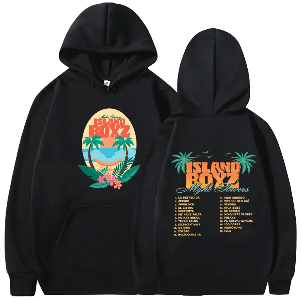 Hot Rapper Myke Towers Island Boyz Graphic Hoodie Men Fashion Hip Hop Oversized Pullover Hoodies Male Casual Hooded Sweatshirt
Hot Rapper Myke Towers Island Boyz Graphic Hoodie Men Fashion Hip Hop Oversized Pullover Hoodies Male Casual Hooded Sweatshirt