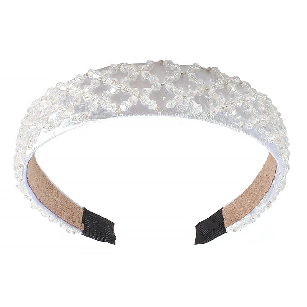 Crystal Hair Hoop Girls Elegant Accessories Durable Long Lasting Use Beaded Fashion Headband Wedding Party Gift
Crystal Hair Hoop Girls Elegant Accessories Durable Long Lasting Use Beaded Fashion Headband Wedding Party Gift