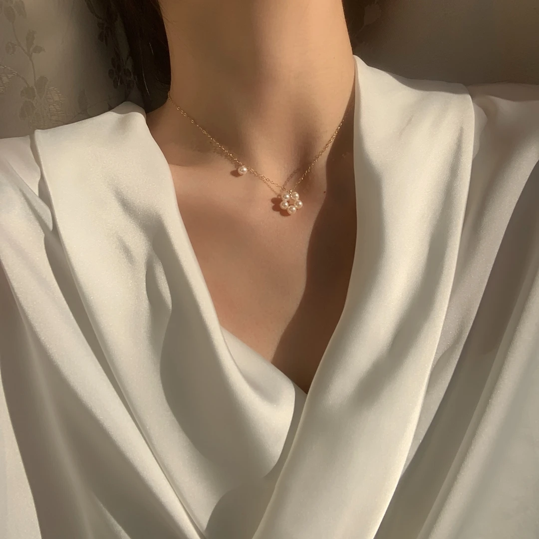Lii Ji Real Pearl Flower Choker Necklace Freshwater Pearl 14K Goldfilled Chain Necklace 40+5cm Women Wedding Jewelry Gift
Lii Ji Real Pearl Flower Choker Necklace Freshwater Pearl 14K Goldfilled Chain Necklace 40+5cm Women Wedding Jewelry Gift