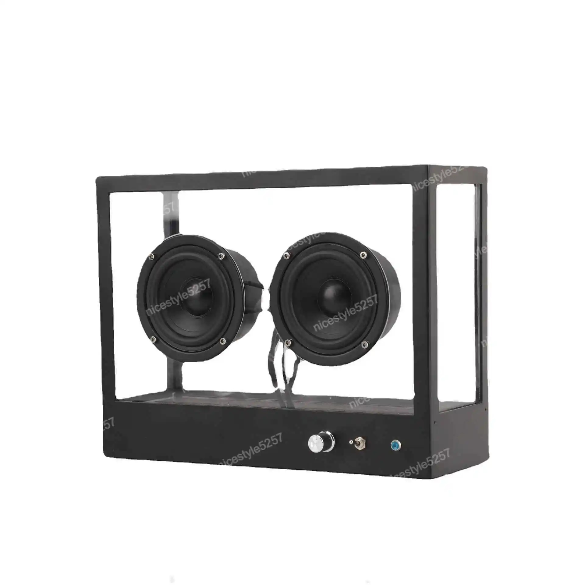 Nordic retro Bluetooth transparent subwoofer audio wine cabinet living room desktop home accessories ornament real machine
Nordic retro Bluetooth transparent subwoofer audio wine cabinet living room desktop home accessories ornament real machine