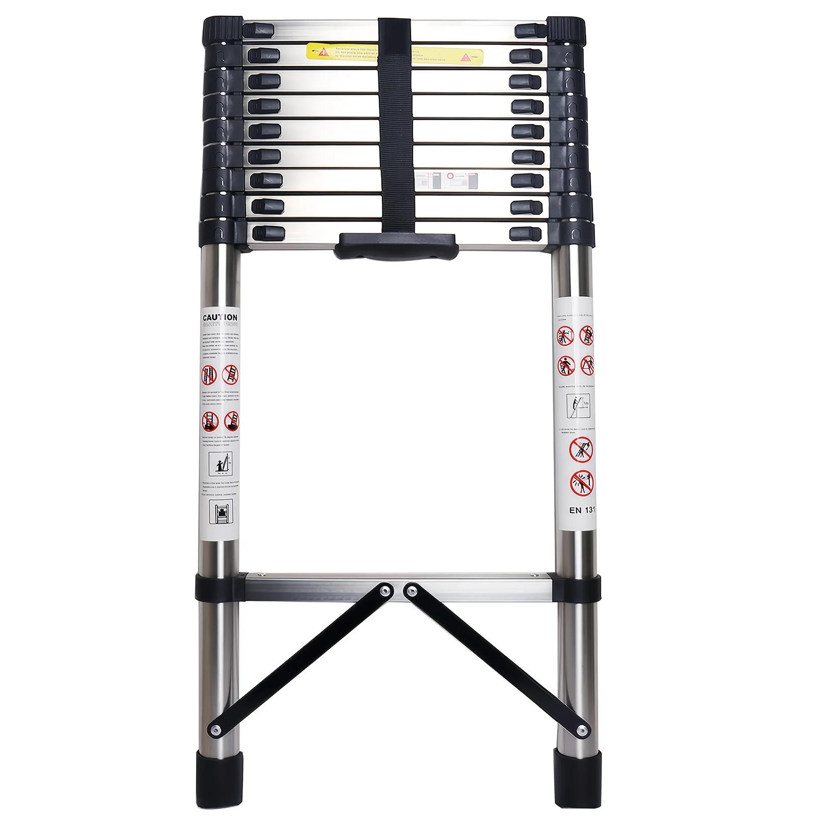 Telescoping Extension Ladder, Heavy-duty Metal Extension Ladder, 330 Lbs Load Capacity, EasyTo Install And Store, Multi-purpose Portable Extension Ladder, Can Be Used For Roof Repair, Household Moving And Outdoor Work
Telescoping Extension Ladder, Heavy-duty Metal Extension Ladder, 330 Lbs Load Capacity, EasyTo Install And Store, Multi-purpose Portable Extension Ladder, Can Be Used For Roof Repair, Household Moving And Outdoor Work