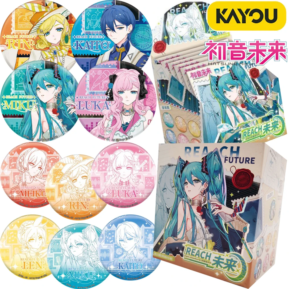 KAYOU Official Hatsune Miku Anime Trendy Figures Badges Popular Virtual Singers High Quality Brooch Accessories Pendant Goods
KAYOU Official Hatsune Miku Anime Trendy Figures Badges Popular Virtual Singers High Quality Brooch Accessories Pendant Goods