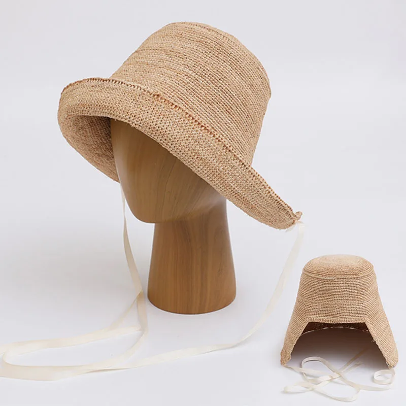 2026 New Japanese Style Shoulder Strap Solid Color Hat Outdoor Spring Summer Raffia Hat Trendy Women's Beach Sunshade Bowl Caps
2026 New Japanese Style Shoulder Strap Solid Color Hat Outdoor Spring Summer Raffia Hat Trendy Women's Beach Sunshade Bowl Caps