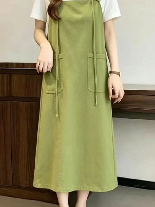 plus Size Casual Summer Dress Slimming Age-Defying Meat-Covering Long Skirt Fashionable for Plump Women Breathable Thin Material
plus Size Casual Summer Dress Slimming Age-Defying Meat-Covering Long Skirt Fashionable for Plump Women Breathable Thin Material