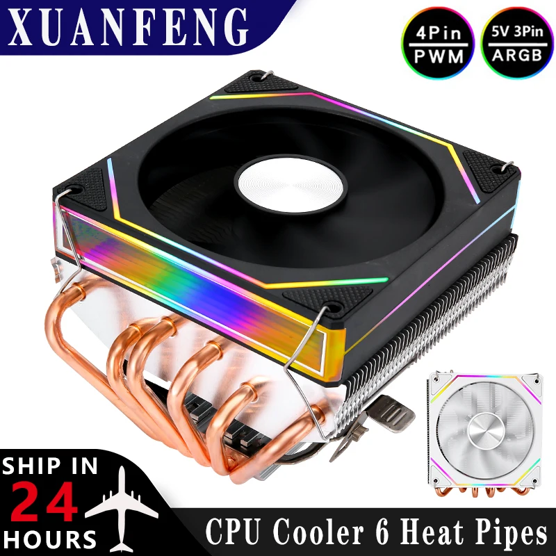 Совместимая установка XUANFENG LGA2011-3 115x 2066 1200 1700 AMD x79 x99 Процессор Горизонтальный 6 охладителей тепловых трубок Вентилятор ARGB 120 мм
Совместимая установка XUANFENG LGA2011-3 115x 2066 1200 1700 AMD x79 x99 Процессор Горизонтальный 6 охладителей тепловых трубок Вентилятор ARGB 120 мм