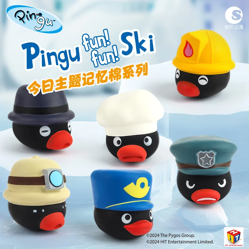 Original Pingu Slow Rebound Stress Relief Toy Squeeze Fun Trendy Career Series Blind Box Penguin Family Collectible Capsule Toys
Original Pingu Slow Rebound Stress Relief Toy Squeeze Fun Trendy Career Series Blind Box Penguin Family Collectible Capsule Toys