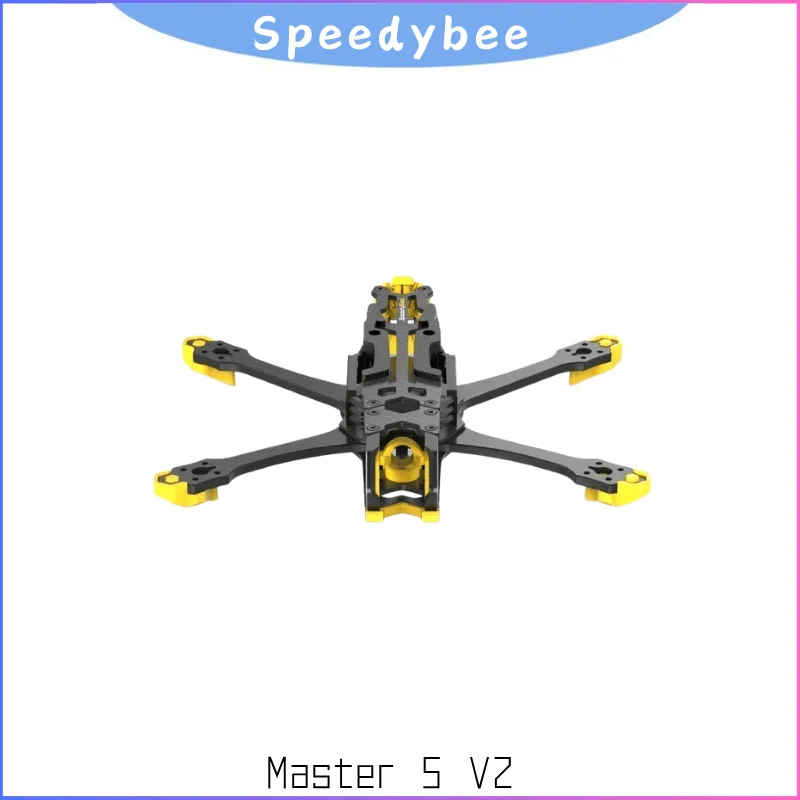 SpeedyBee Master 5 V2 Frame Kit - 5" FPV Racing/Freestyle Drone for Analog & DJI O3 (130° FOV, Ultra-Light)
SpeedyBee Master 5 V2 Frame Kit - 5" FPV Racing/Freestyle Drone for Analog & DJI O3 (130° FOV, Ultra-Light)