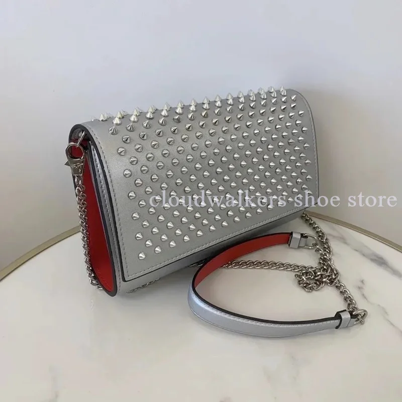 Fashion Matte Leather Rivet Decor Rectangular Women's Chain Bag Laminated Pillow Bag Shoulder Crossbody Bag Lady Daily Dress Bag
Fashion Matte Leather Rivet Decor Rectangular Women's Chain Bag Laminated Pillow Bag Shoulder Crossbody Bag Lady Daily Dress Bag