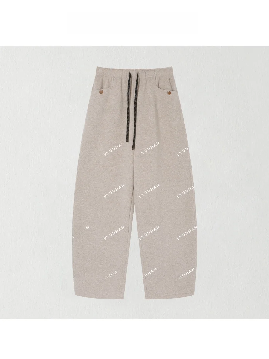 Moon Doesnt Eat Fish Milk Velvet Thickened Casual Pants Early Spring Drape Loose Comfortable Trousers C8152 Women's High Waist
Moon Doesnt Eat Fish Milk Velvet Thickened Casual Pants Early Spring Drape Loose Comfortable Trousers C8152 Women's High Waist