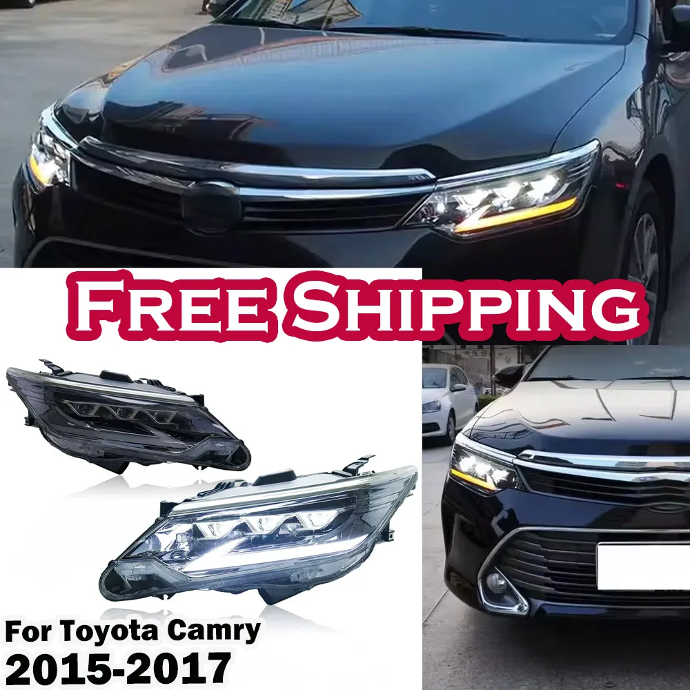 Автомобильный налобный фонарь для Toyota Camry 2015-2017 годов, модифицированный на новый Camry, динамическая Тормозная лампа заднего хода в сборе
Автомобильный налобный фонарь для Toyota Camry 2015-2017 годов, модифицированный на новый Camry, динамическая Тормозная лампа заднего хода в сборе