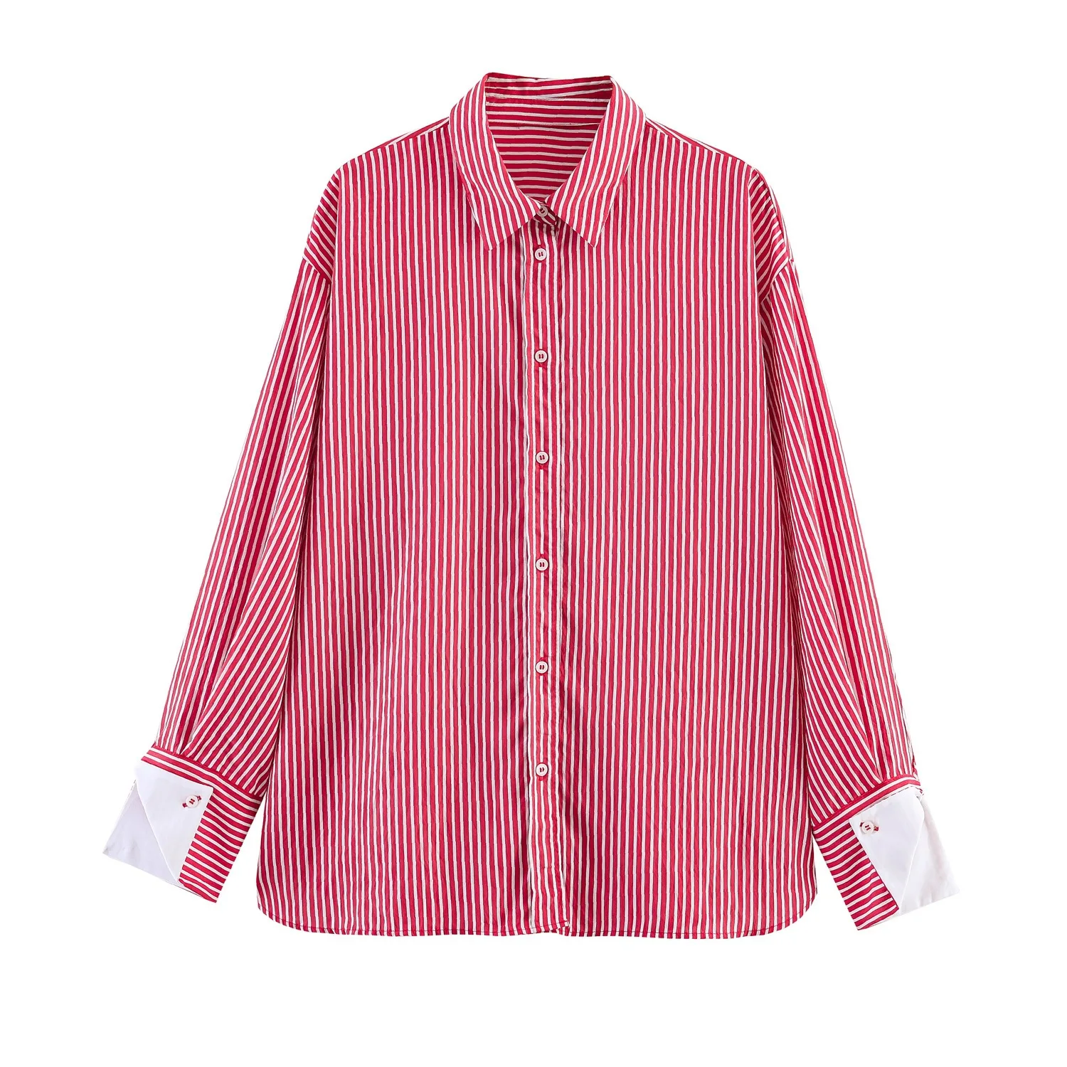 Dave&di European And American Style Patchwork Cuffs Striped Loose Shirt Woman Clothes Shirts & Blouses Women's Clothes Shirts
Dave&di European And American Style Patchwork Cuffs Striped Loose Shirt Woman Clothes Shirts & Blouses Women's Clothes Shirts
