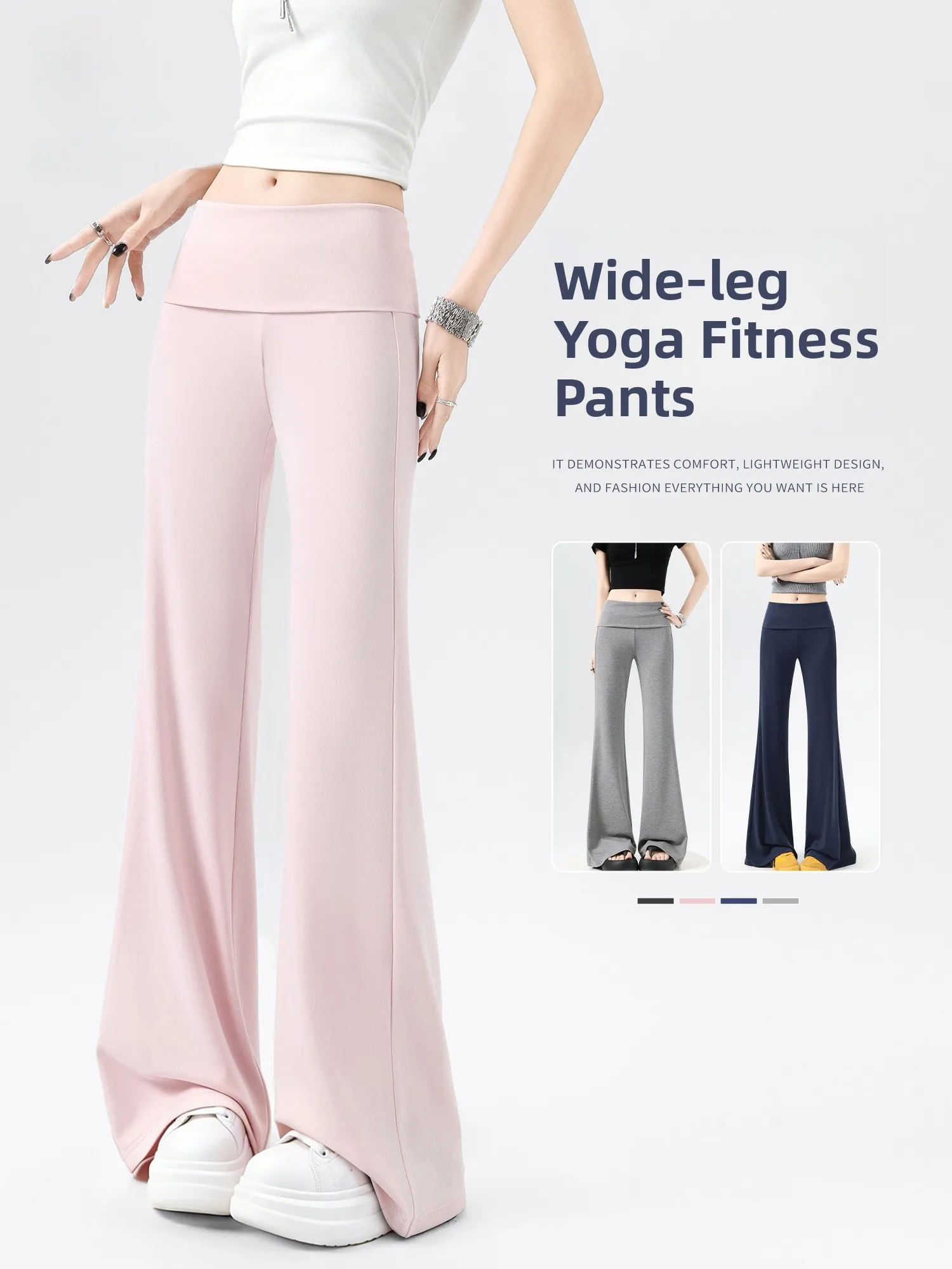 Low-Waist Bell Bottom Pants Women Summer Thin Cool Casual Slimming Sports Yoga Fitness Bell Bottoms Soft Comfortable Polyester
Low-Waist Bell Bottom Pants Women Summer Thin Cool Casual Slimming Sports Yoga Fitness Bell Bottoms Soft Comfortable Polyester