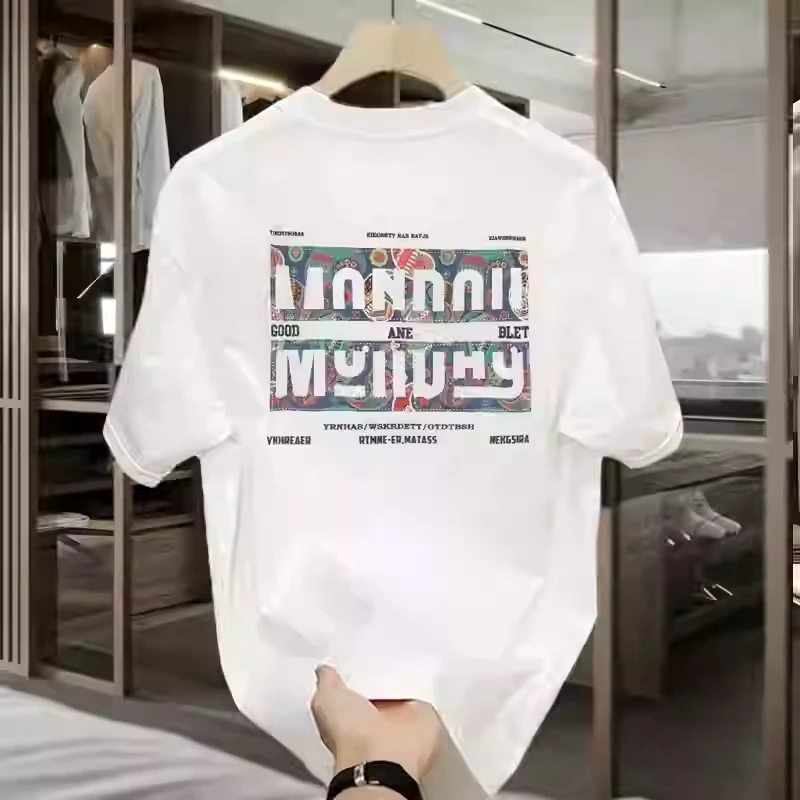 2025 New Hot and Popular Pure Cotton Short-sleeved T-shirt for Summer An Instagram Trendy Brand's Loose Top for Street Wear.
2025 New Hot and Popular Pure Cotton Short-sleeved T-shirt for Summer An Instagram Trendy Brand's Loose Top for Street Wear.