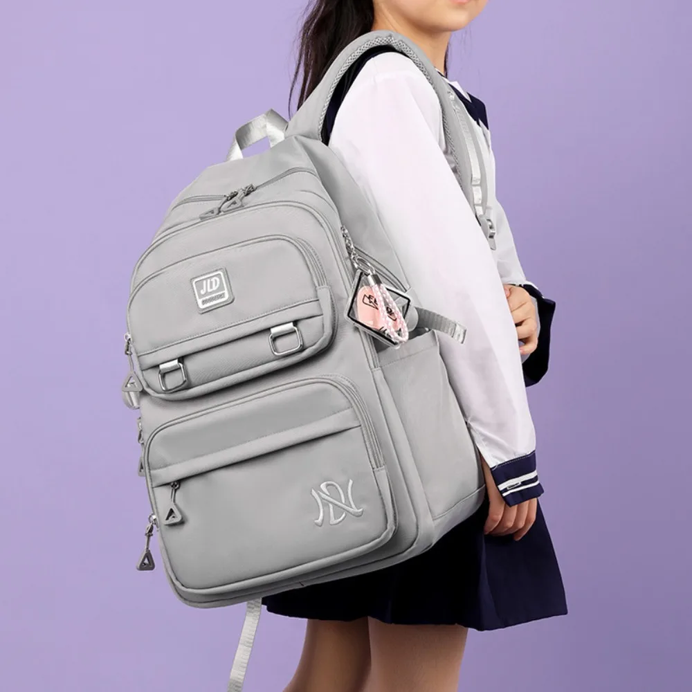 Large-capacity High School Students Backpacks Wide Shoulder Straps Multi-layered Pockets Teenager Schoolbag Nylon Unisex Bookbag
Large-capacity High School Students Backpacks Wide Shoulder Straps Multi-layered Pockets Teenager Schoolbag Nylon Unisex Bookbag