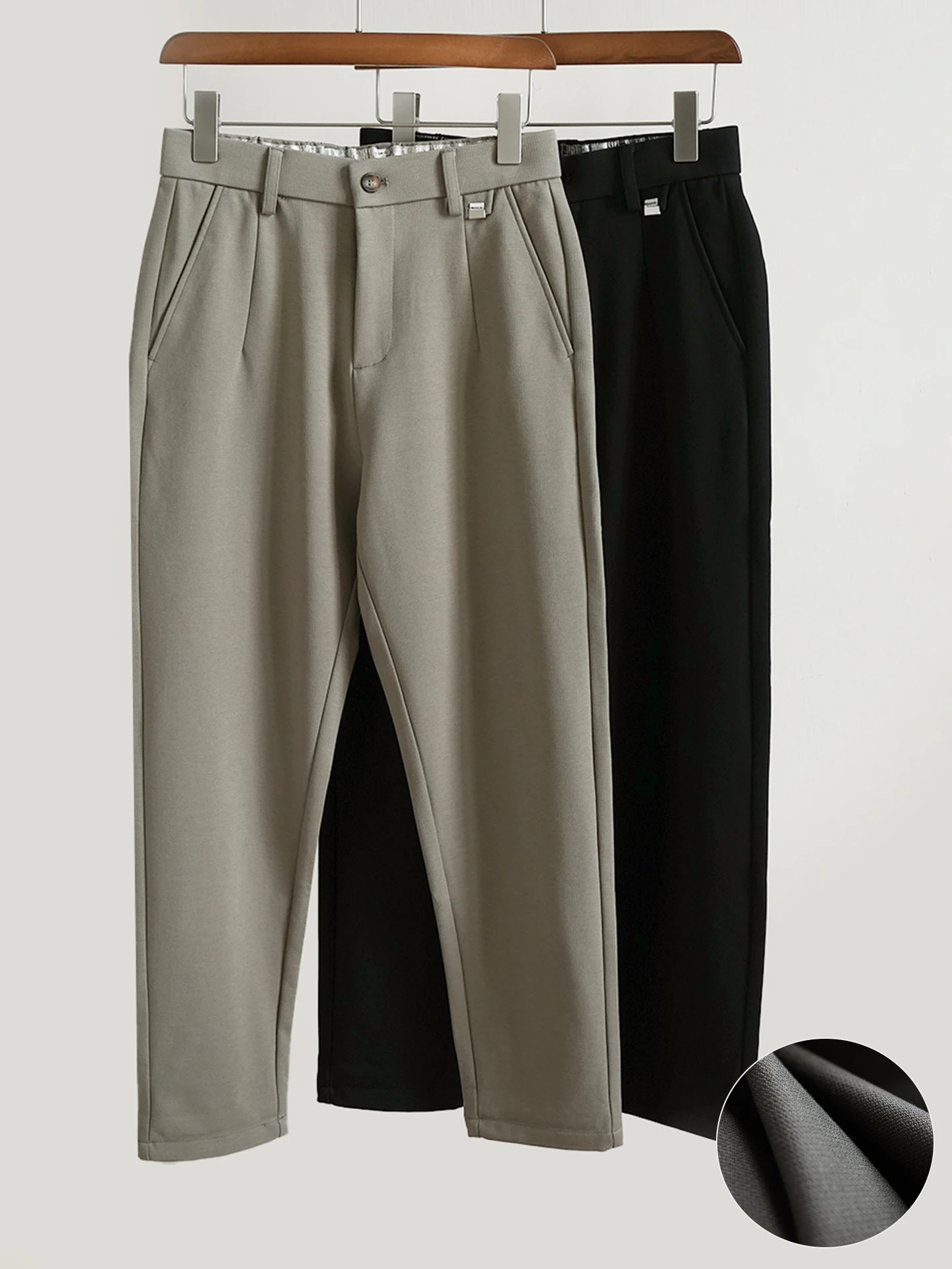 Busin Casual Men's 350g Lenzing Micro Elastic Long Pants Simple Basic Tapered Men's Pants Autumn Season Polyester Fiber
Busin Casual Men's 350g Lenzing Micro Elastic Long Pants Simple Basic Tapered Men's Pants Autumn Season Polyester Fiber