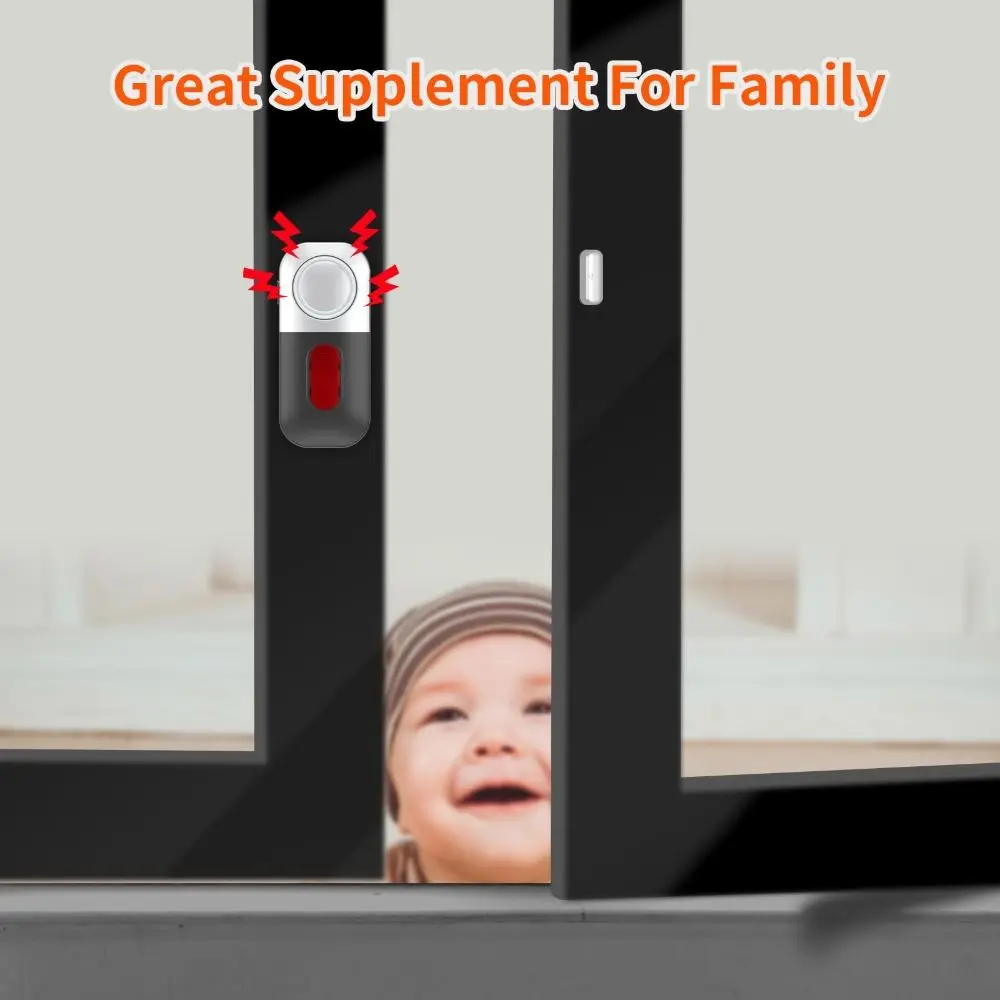 Magnetic Sensor Burglar Alarm High Decibel Detector Plastic Window Sensor Smart Wireless Door Magnetic System Apartment
Magnetic Sensor Burglar Alarm High Decibel Detector Plastic Window Sensor Smart Wireless Door Magnetic System Apartment