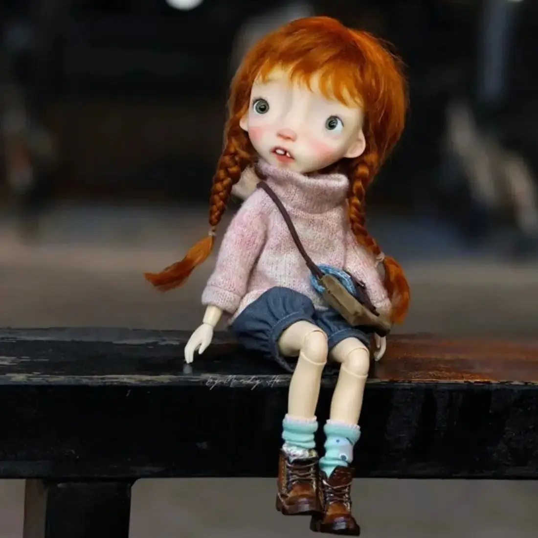 New SD BJD Doll1/6-zhizhang Resin Bucktooth Girls Doll Art Model High Quality Toy DIY Makeup Free Shipping
New SD BJD Doll1/6-zhizhang Resin Bucktooth Girls Doll Art Model High Quality Toy DIY Makeup Free Shipping